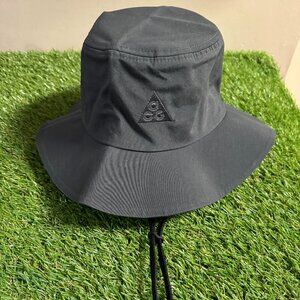 Nike ACG Bucket Hat Size M/L Black Dark Grey DC9088-070 NEW